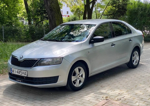 Skoda RAPID cena 11499 przebieg: 430000, rok produkcji 2014 z Warszawa małe 137